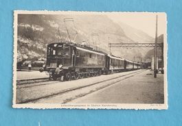 Lötschbergexpress - Station - Bahnhof Kandersteg - BLS