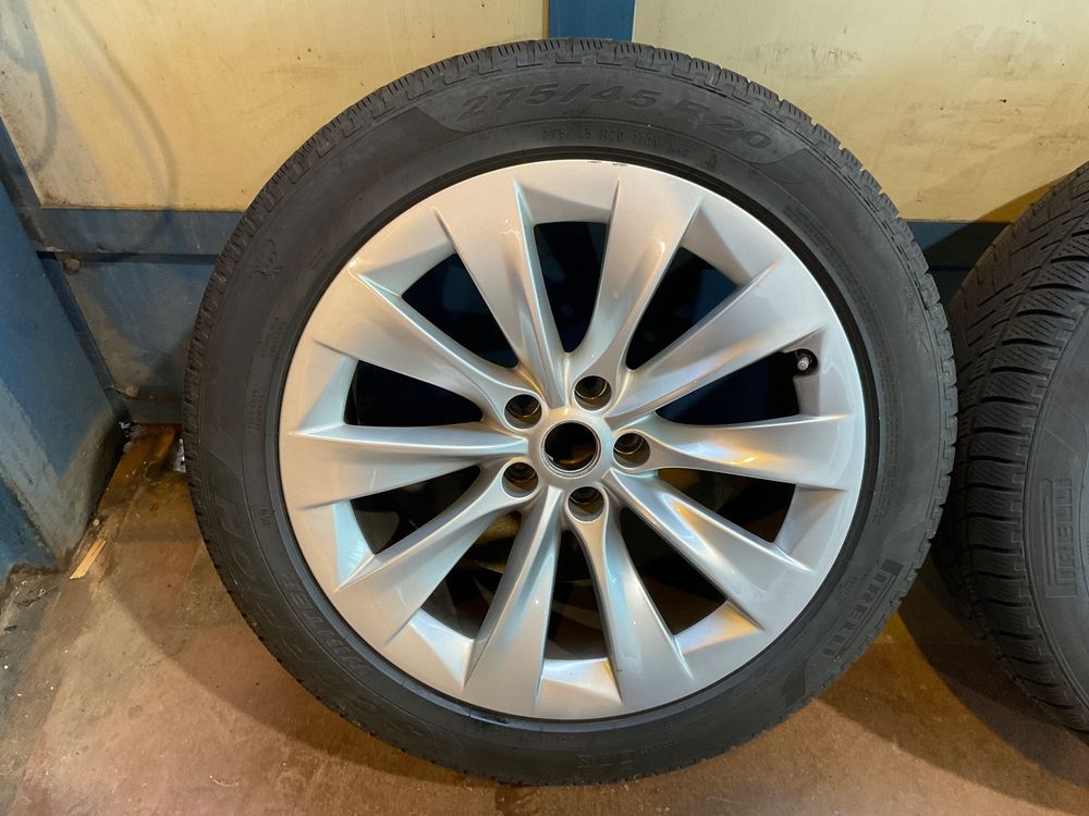 Original Tesla Model X Slipstream Räder 20