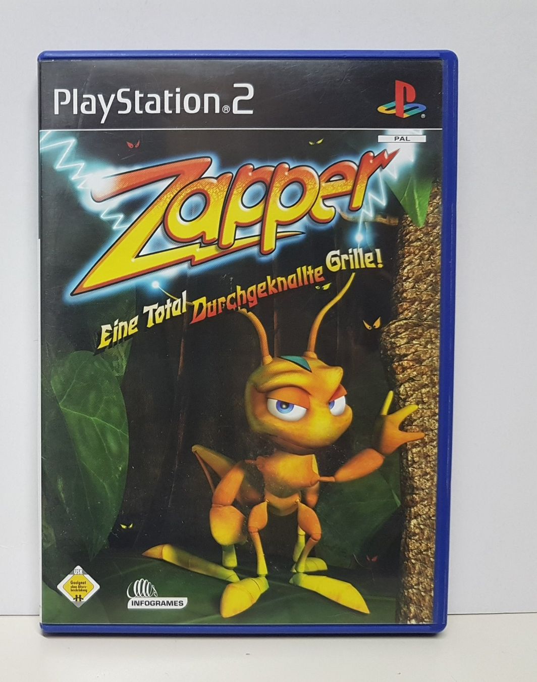 Sony Spiele: 😎Zapper Eine total durchgeknallte Grille  PS2 – Gebraucht aus Schüpfheim von Games_Spielkonsolen