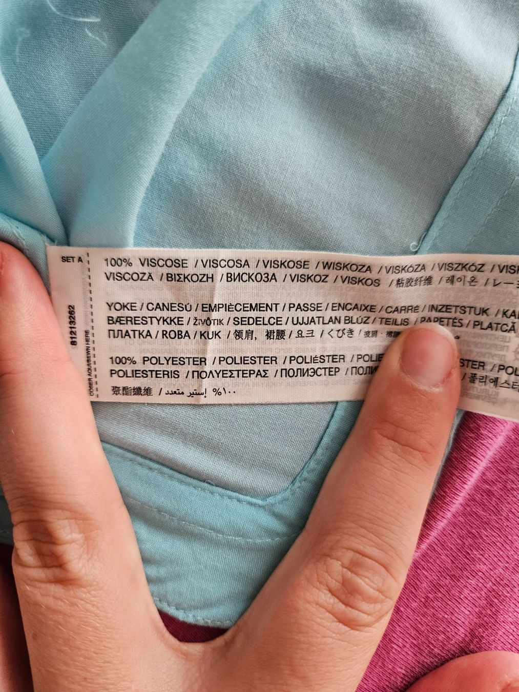 Mango Camicette: Blaue Bluse von Mango – Usato da St. Gallen venduto da Rebiili 4