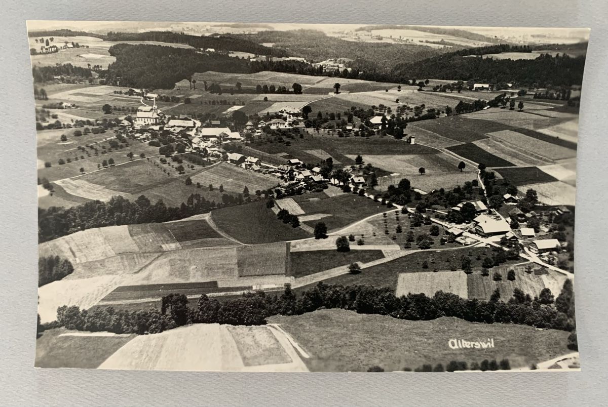 Cartoline postali: Ansichtskarten Schweiz - Alterswil, FR – Usato da Düdingen venduto da polytropon_5 2