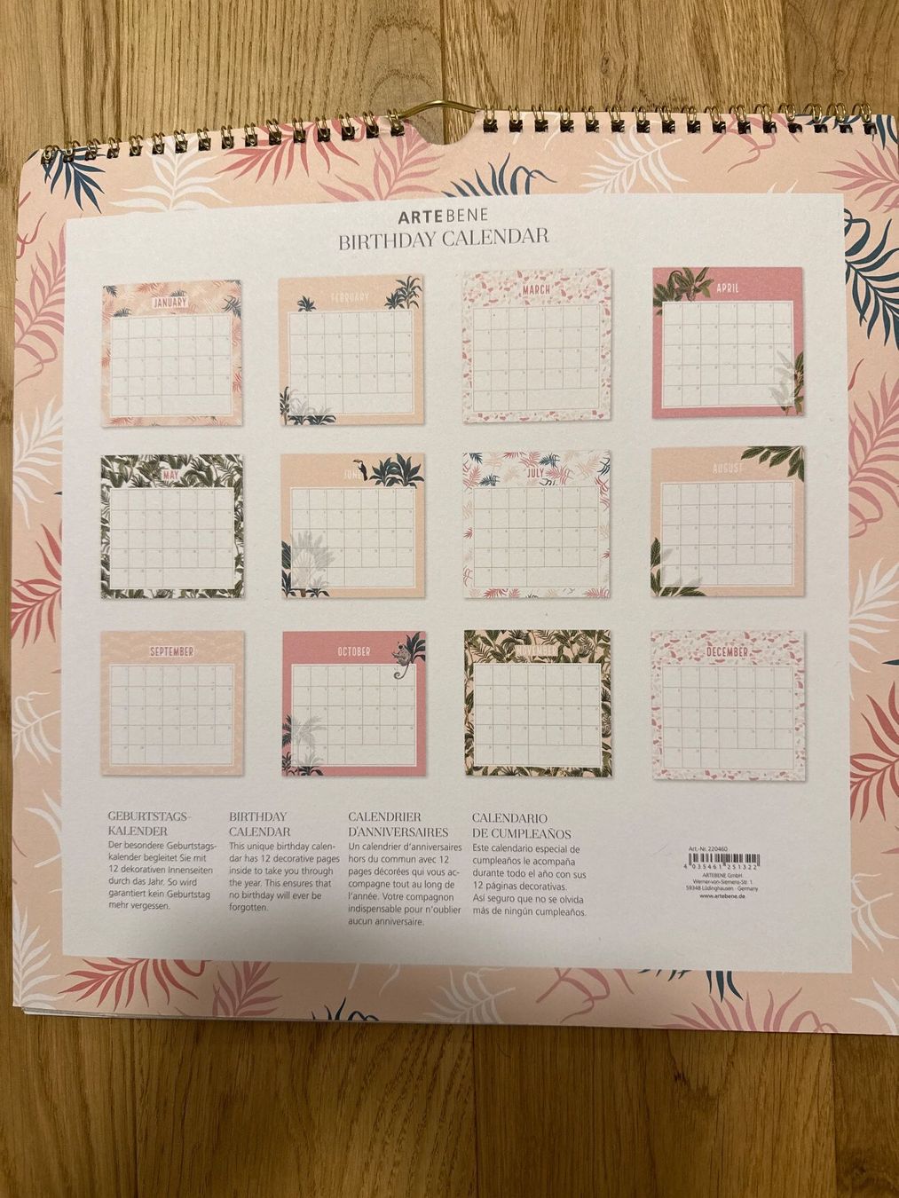 Calendari: NEU! Geburtstags-Wandkalender – Usato da Schönenwerd venduto da d.chiara 1