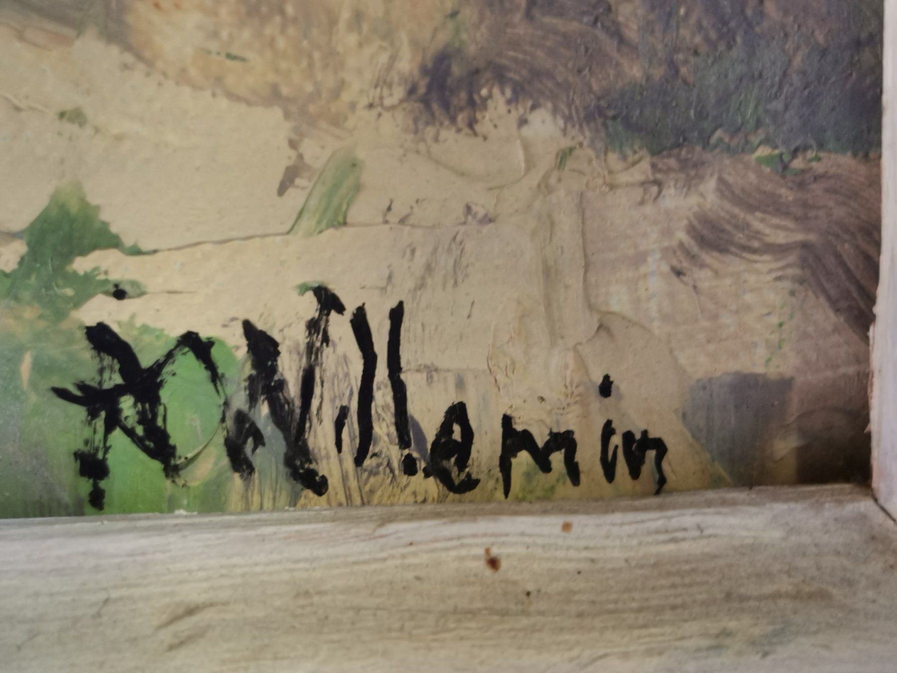 Gemälde: HUILE SUR TOILE SIGNÉE ET DATÉE – Gebraucht aus Genève von Qanil77 4