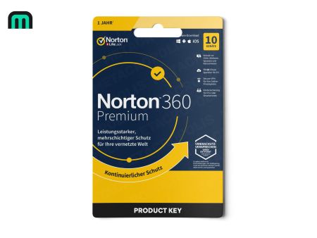 Norton 360 Premium [ 10 Geräte -12 Monate ] - NO CREDIT CARD