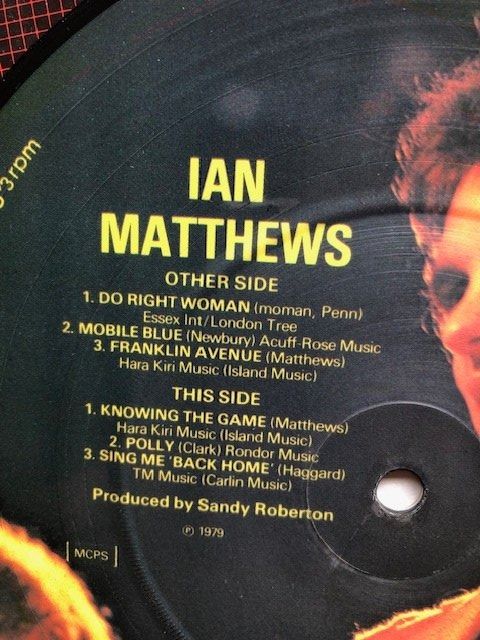 Dischi in vinile: Ian Matthews – Usato da Aarwangen venduto da Jukebox3 3