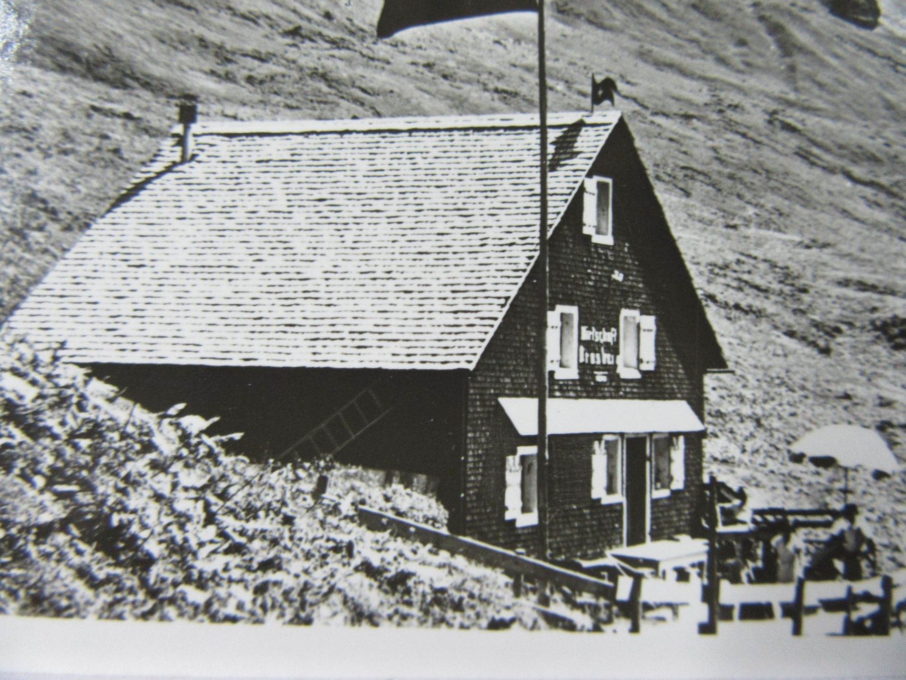 Cartoline postali: DRUSBERGHÜTTE KÄSERNALP SZ AK – Usato da Ettingen venduto da Hausi4711 1