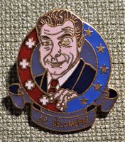 N078 - Pin Schweizer Bundesrat J.P. Delamuraz