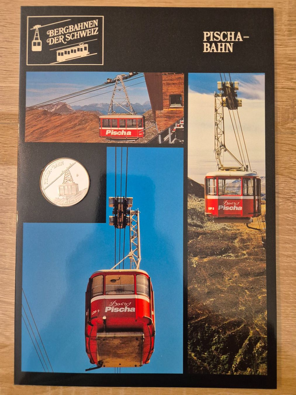 Medaglie: Bergbahnen der Schweiz - Pischa-Bahn – Usato da Luzern venduto da Vreneli_1