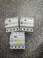 2x Hager FI Typ GPA440C 40A  + 63A 300mA 4-polig