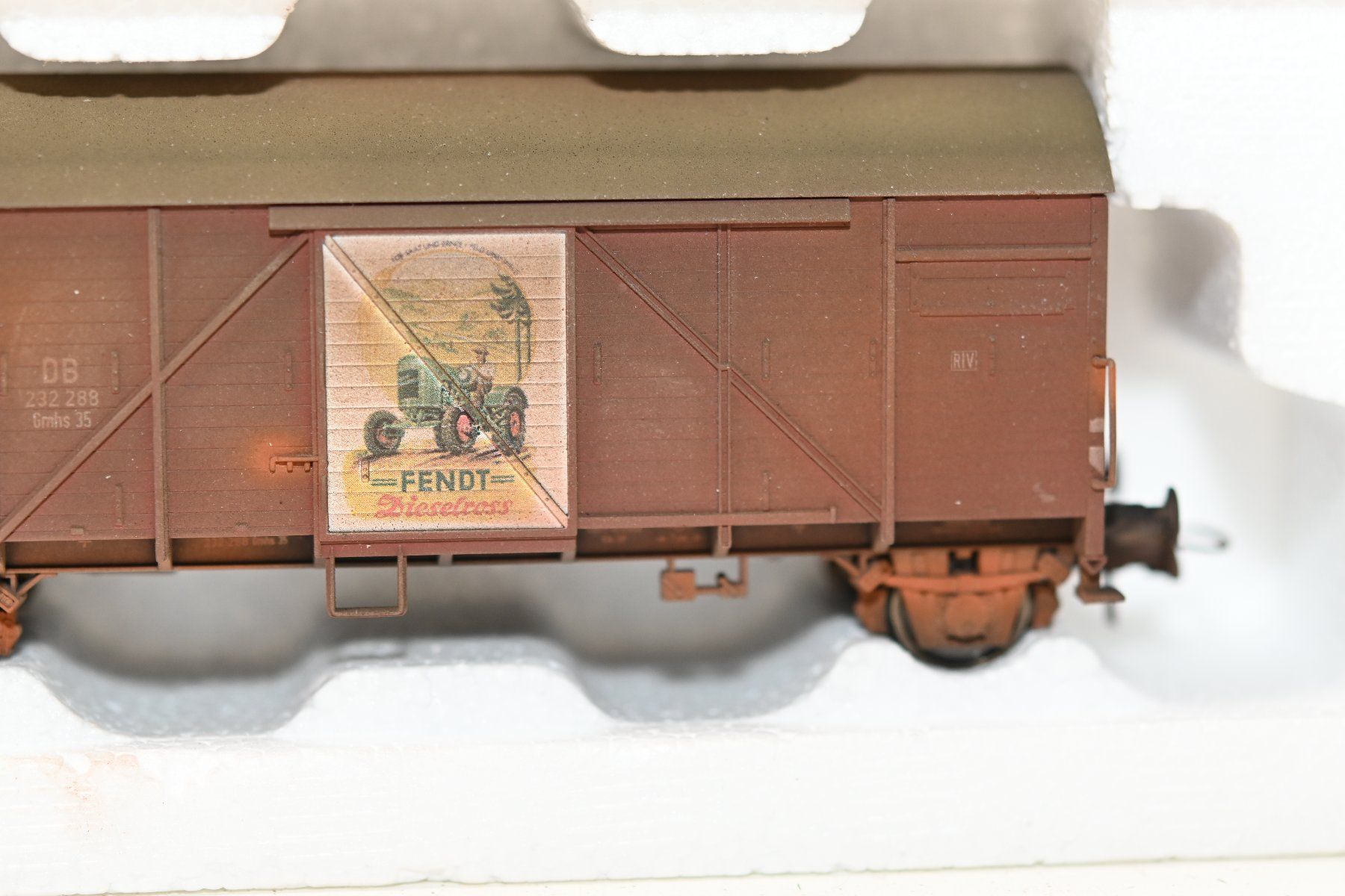 Roco Modelleisenbahnen: DB Gmhs 35 "Fendt" Güterwagen  Roco H0/DC – Gebraucht aus Laupen ZH von  2