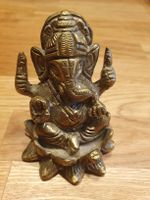 Antik Messing Ganesha Statue