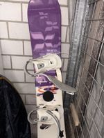 Snowboard mit Bindung Damen Grösse 150cm gebraucht