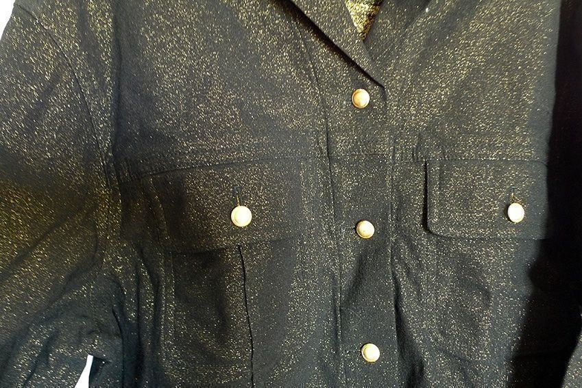 Giacche: Jacke / Blazer schwarz-gold – Nuovo (secondo la descrizione) da Zürich venduto da Supetar 6