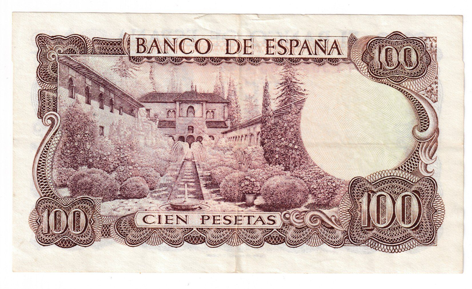 Banconote: Spanien 100 pesetas 1970s – Usato da Neuchâtel venduto da karlpierrino 1