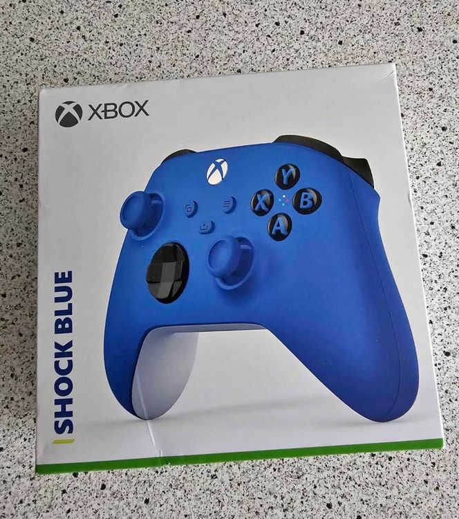 XBOX Shock Blue Controller | Kaufen auf Ricardo