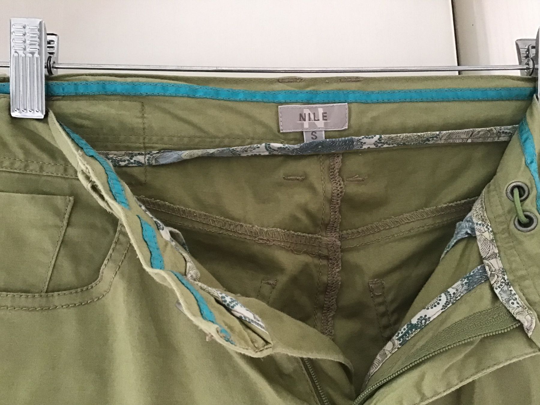 Nile Pantaloni: NILE  - schöne Hose Baumwolle Gr. S/M – Usato da Besazio venduto da lionheart63 1