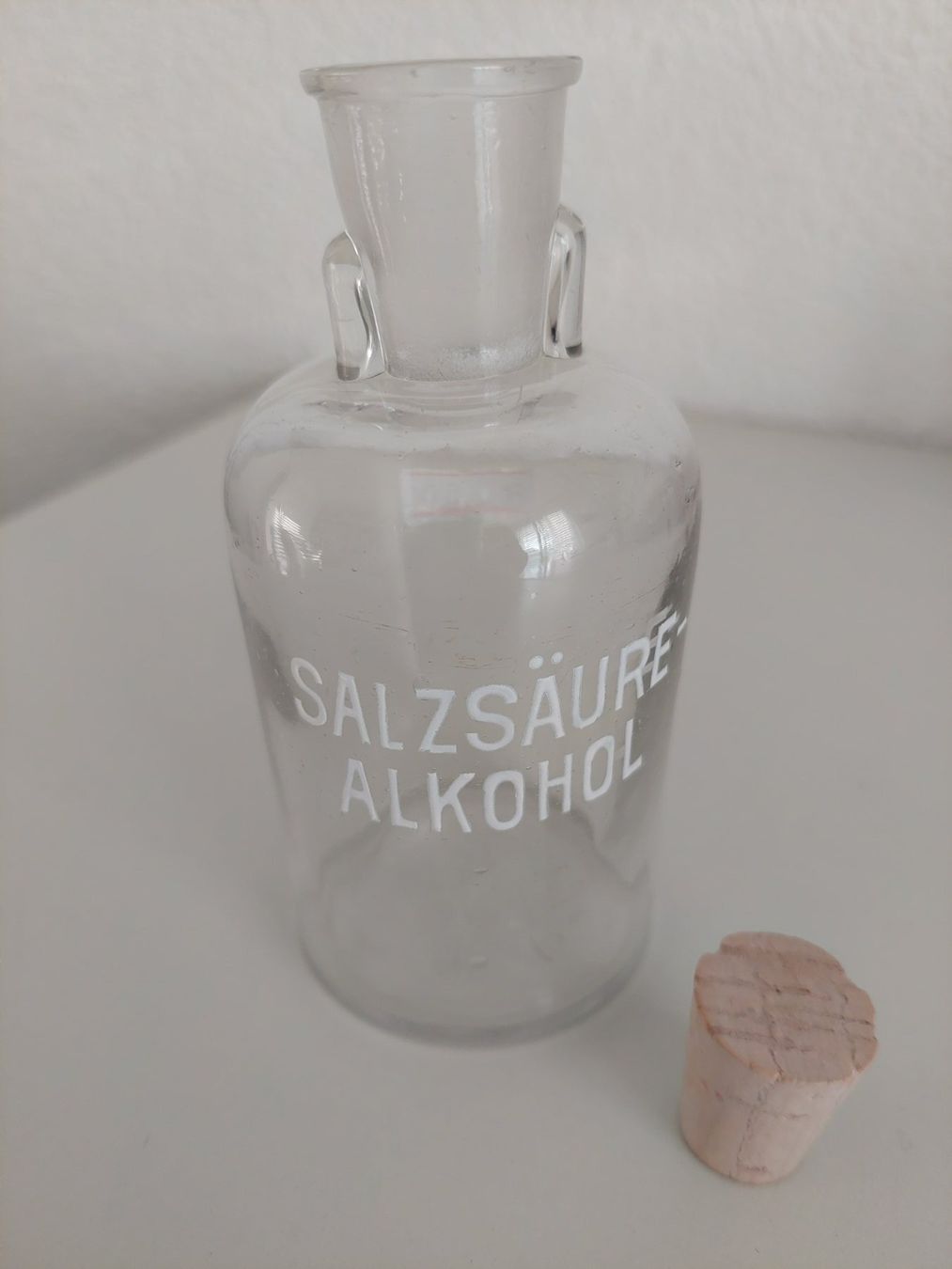 Accessori da laboratorio: Apothekerflasche 150ml - Salzsäure-Alkohol – Usato da Wil SG venduto da ram_c5j2 2