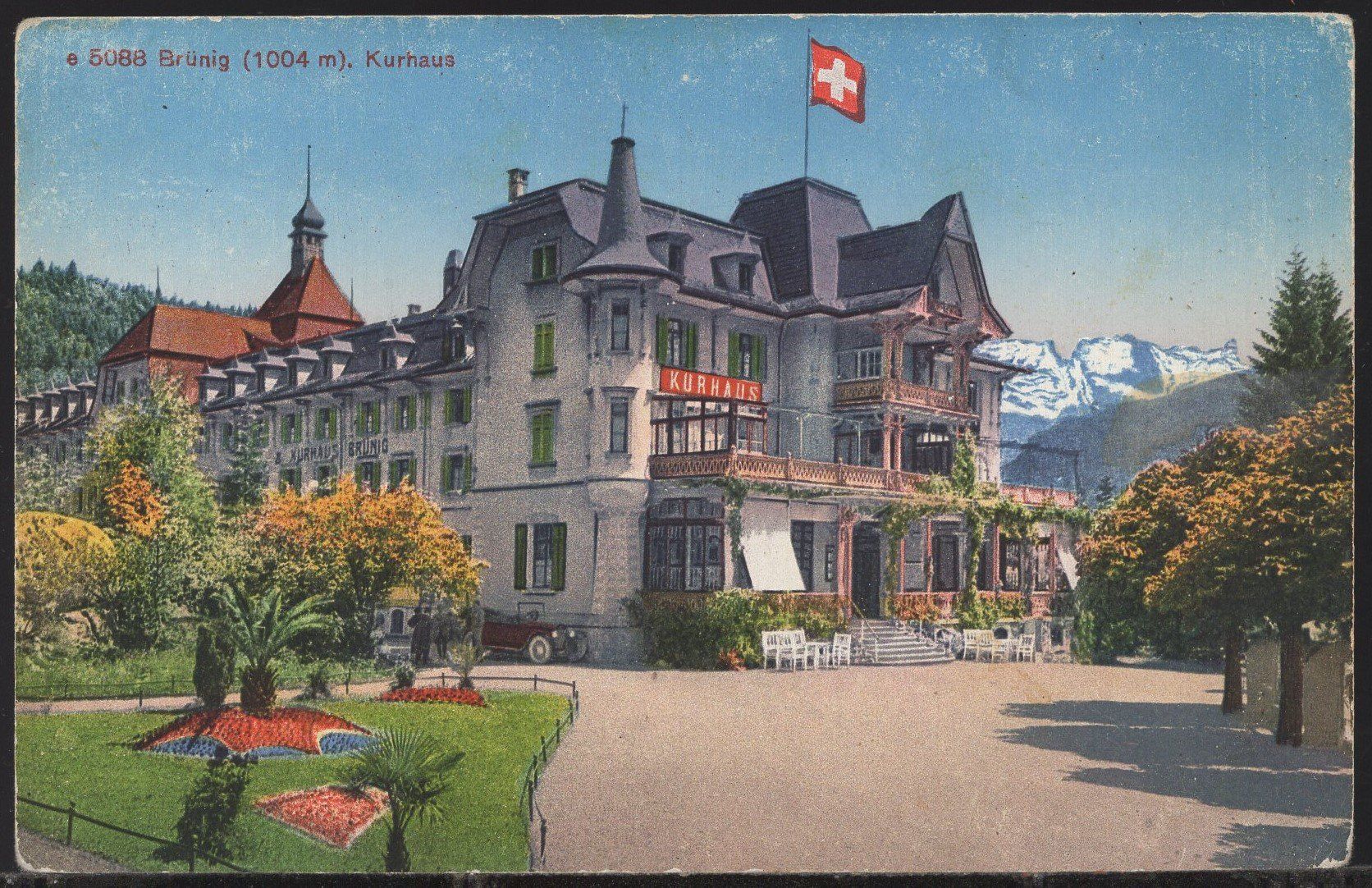Ansichtskarten: Brünig  Kuhrhaus – Gebraucht aus Aarau von kufi44