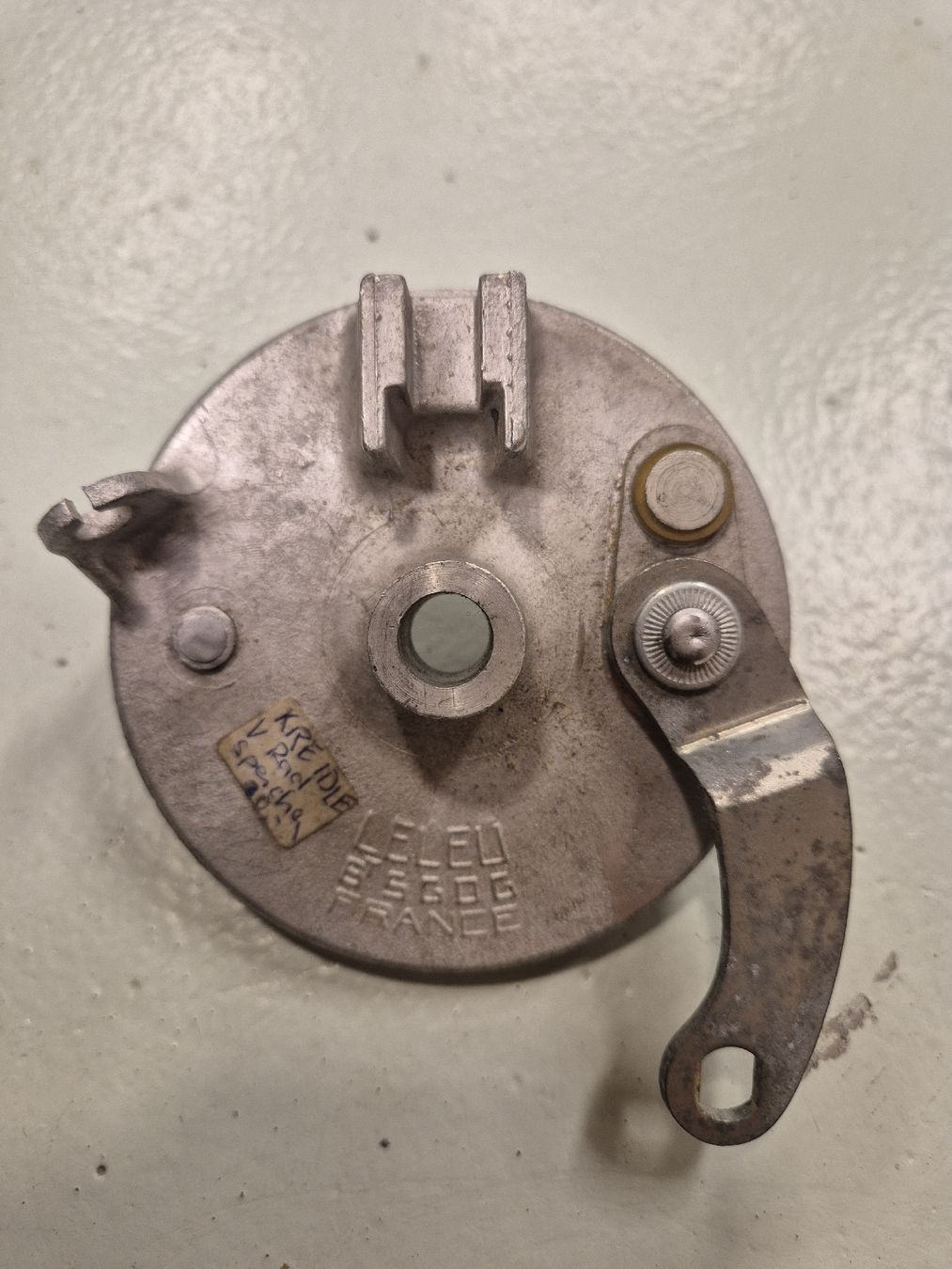 NOS Bremsanker für mofa von Leleu evtl kreidler vorne (Neu (gemäss ...