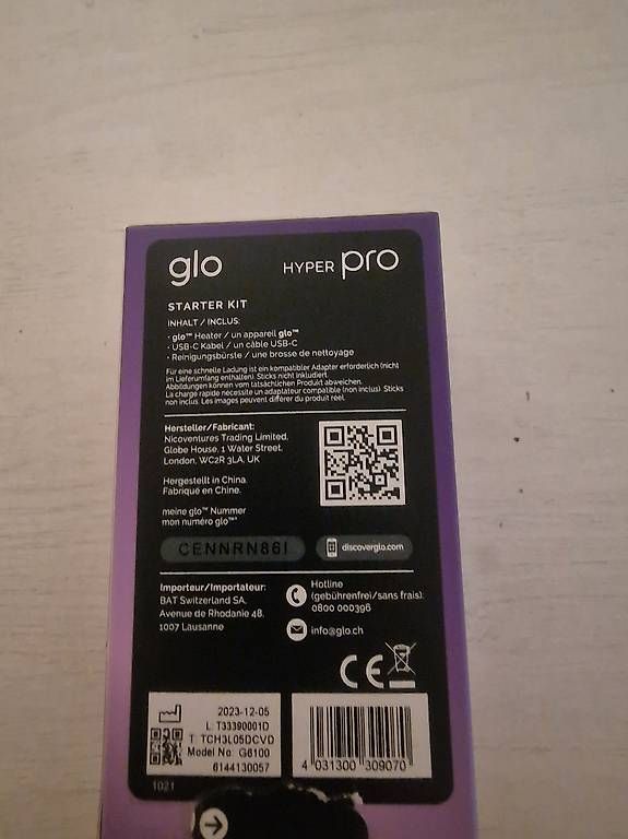 Autres tabacs: Hyper glo pro  – D'occasion à Agno par Scambio-Vendo-Agno 1