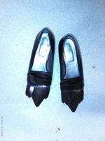 Naviboot Damen Loafer schwarz mit Fransen Gr. 40
