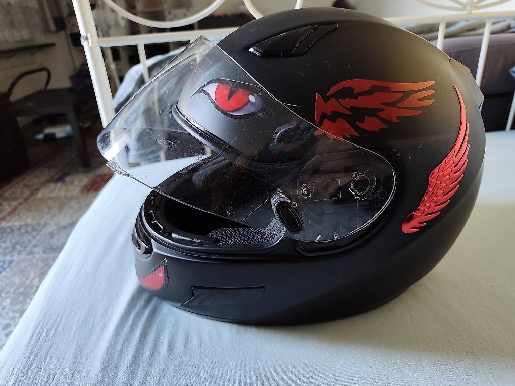 Caschi & visiere: 4XL Helm 4XL Lederhandschuhe iXS – Usato da Basel venduto da atila.01 1