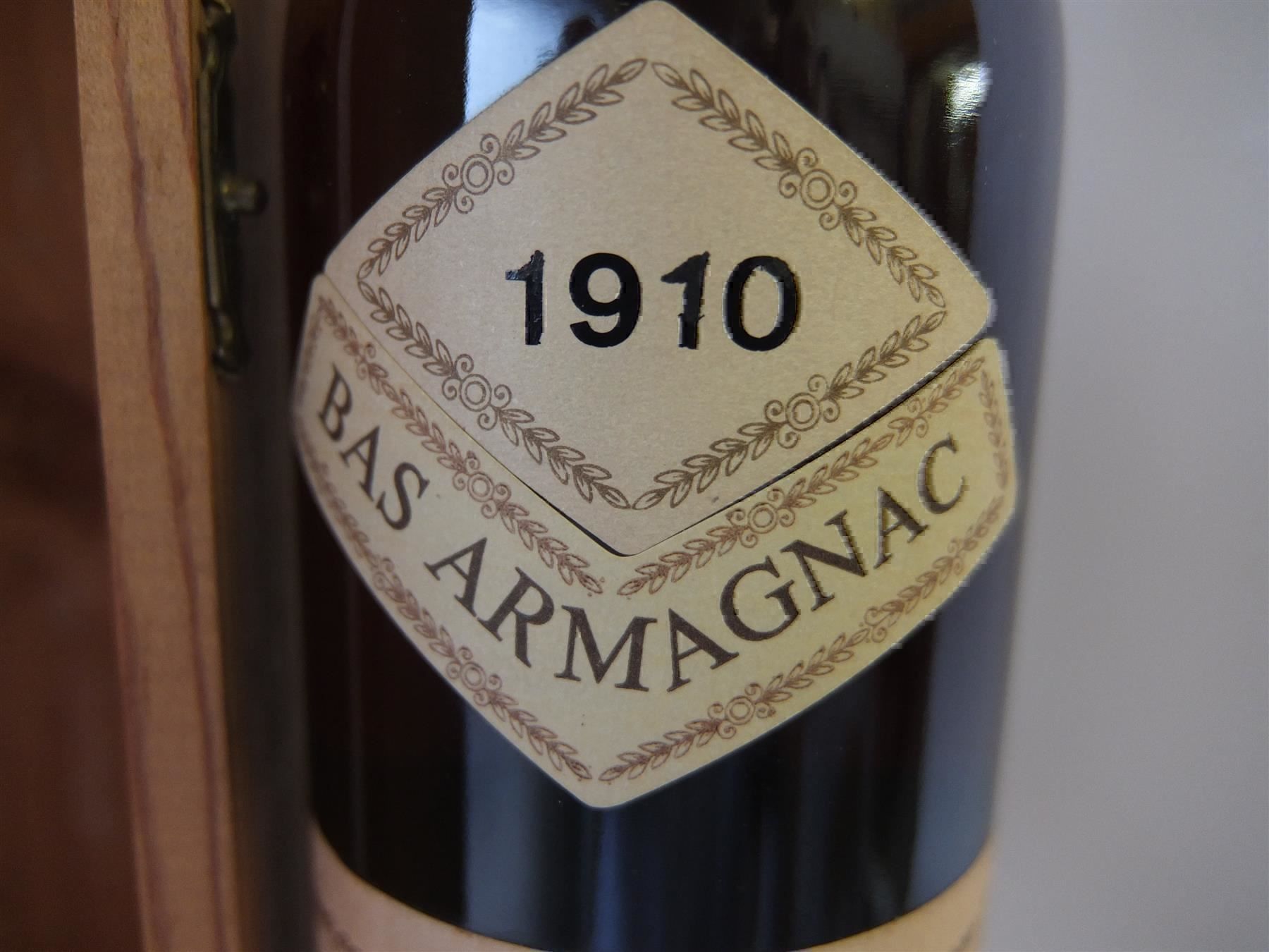 Bevande alcoliche: BAS Armagnac Laubade, 1910 – Nuovo e nell'imballaggio originale da Wöschnau venduto da Vinsale 4