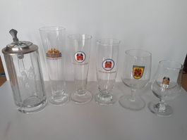 Bier Brauerei Feldschlösschen Gläser