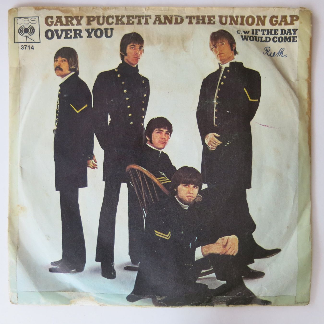 Dischi in vinile: Vinyl-Single 7" Gary Puckett And The Union Gap – Usato da Bözen venduto da Keramik22