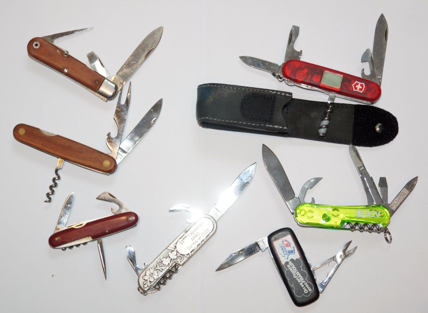 Coltelli tascabile: Sackmesser Sammlung (Armee, Werbung, Normal) – Usato da Biberist venduto da Peter1948 1
