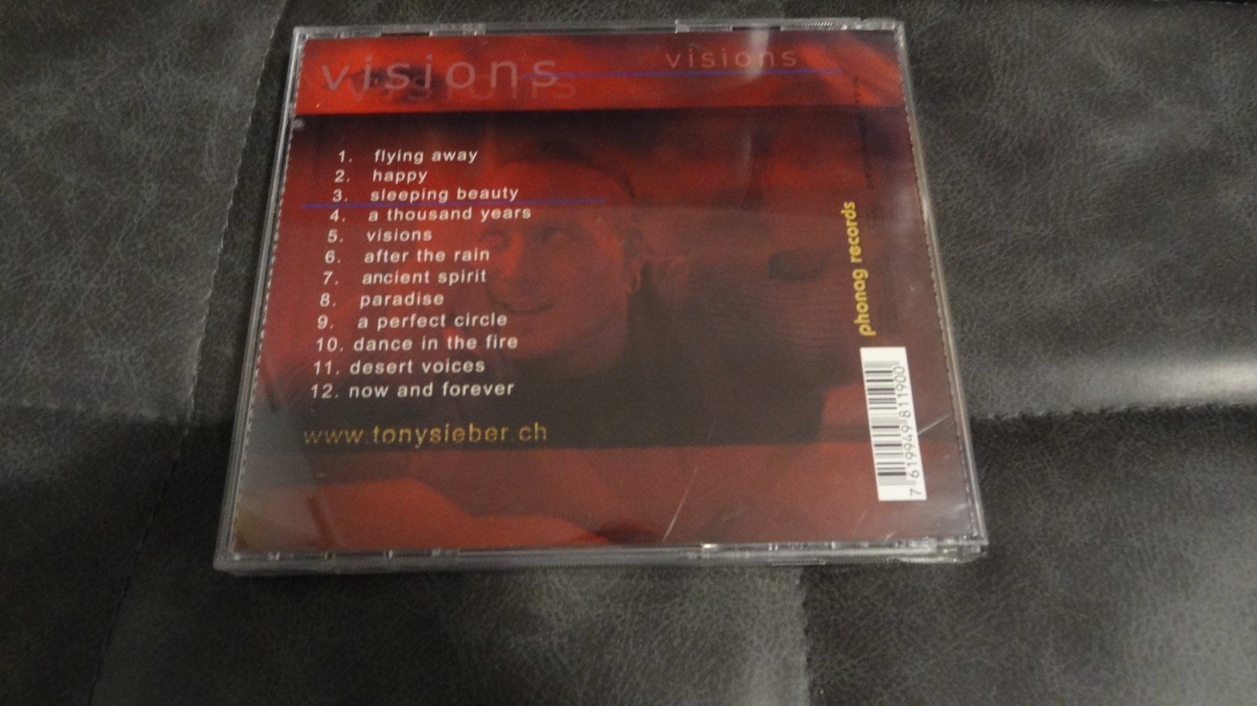 CDs: Tony Sieber - Visions CD – Gebraucht aus Olten von Disc-Ausverkauf 1