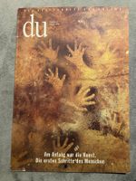 663 Du Kulturmagazin August 1996 Am Anfang war die Kunst