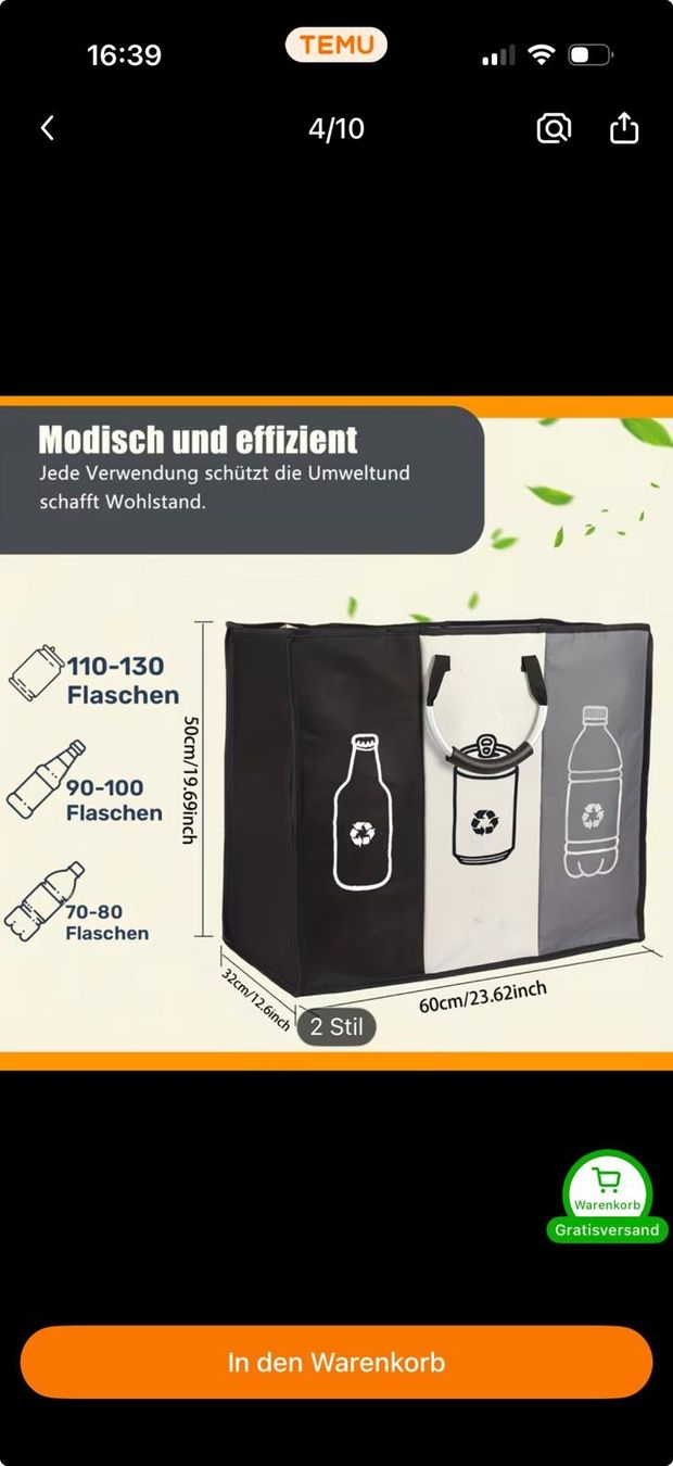 Taschen: Recycling Taschen Original Verpack – Gebraucht aus Dottikon von Oldyfreak 2