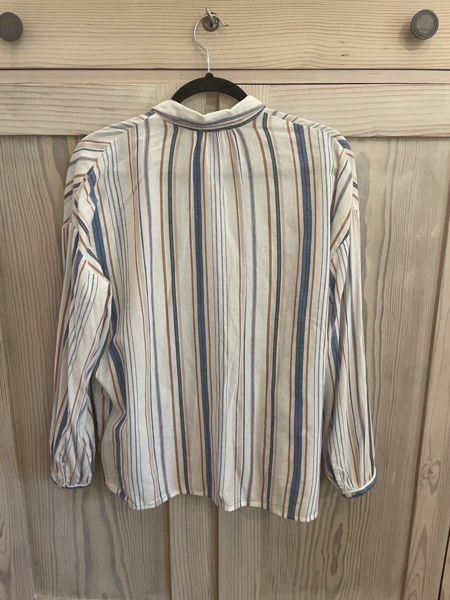 Cyrillus Camicette: CYRILLUS Paris Bluse Gr.36 - gestreift lässig – Usato da Basel venduto da non_vn79 1