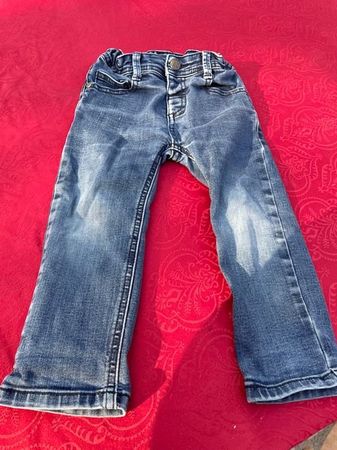 Kinder Manor Jeans Hose blau 86