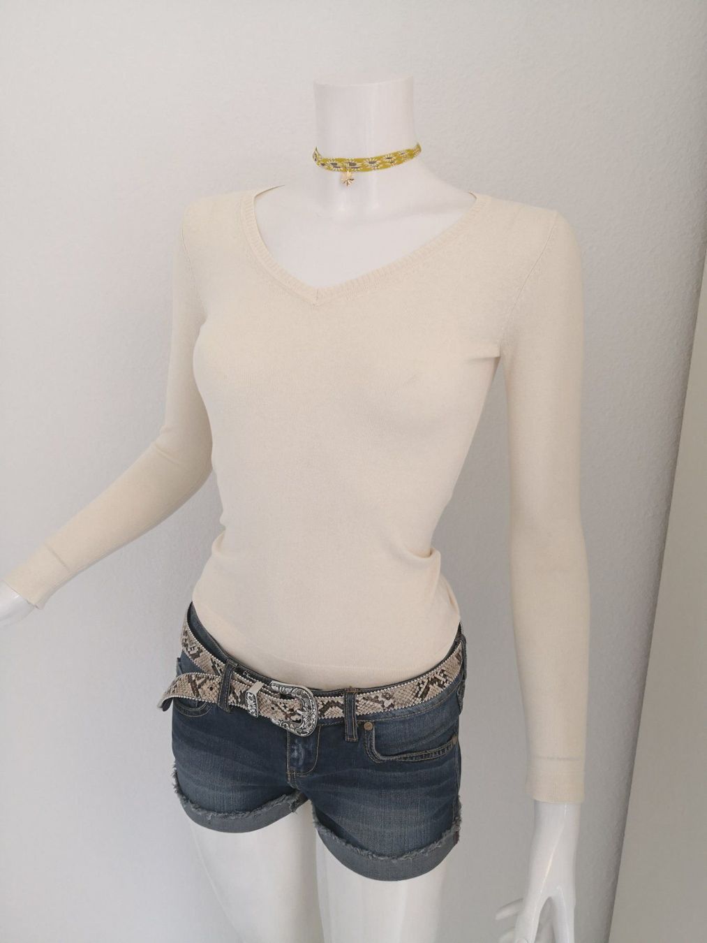 Mango Maglioni & Felpe: 🤩MANGO STRICK PULLOVER ECRU V-SCHNITT NEU & D&G P. – Nuovo (secondo la descrizione) da Olten venduto da Naja-Twins-Twins 2