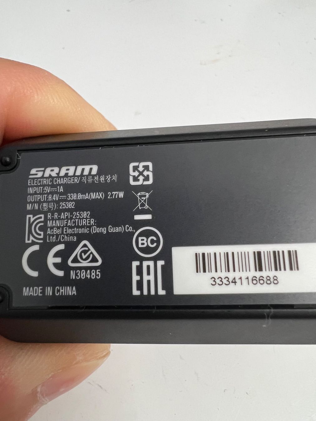 Flyer Caricabatterie: Flyer Ladegerät Sram – Usato da Derendingen venduto da AABB 5