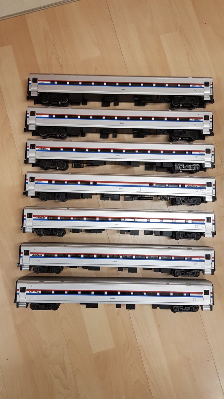 Modellini di ferrovie: Atlas Amtrak Set 3-Leiter – Usato da Zeiningen venduto da vdzr 2