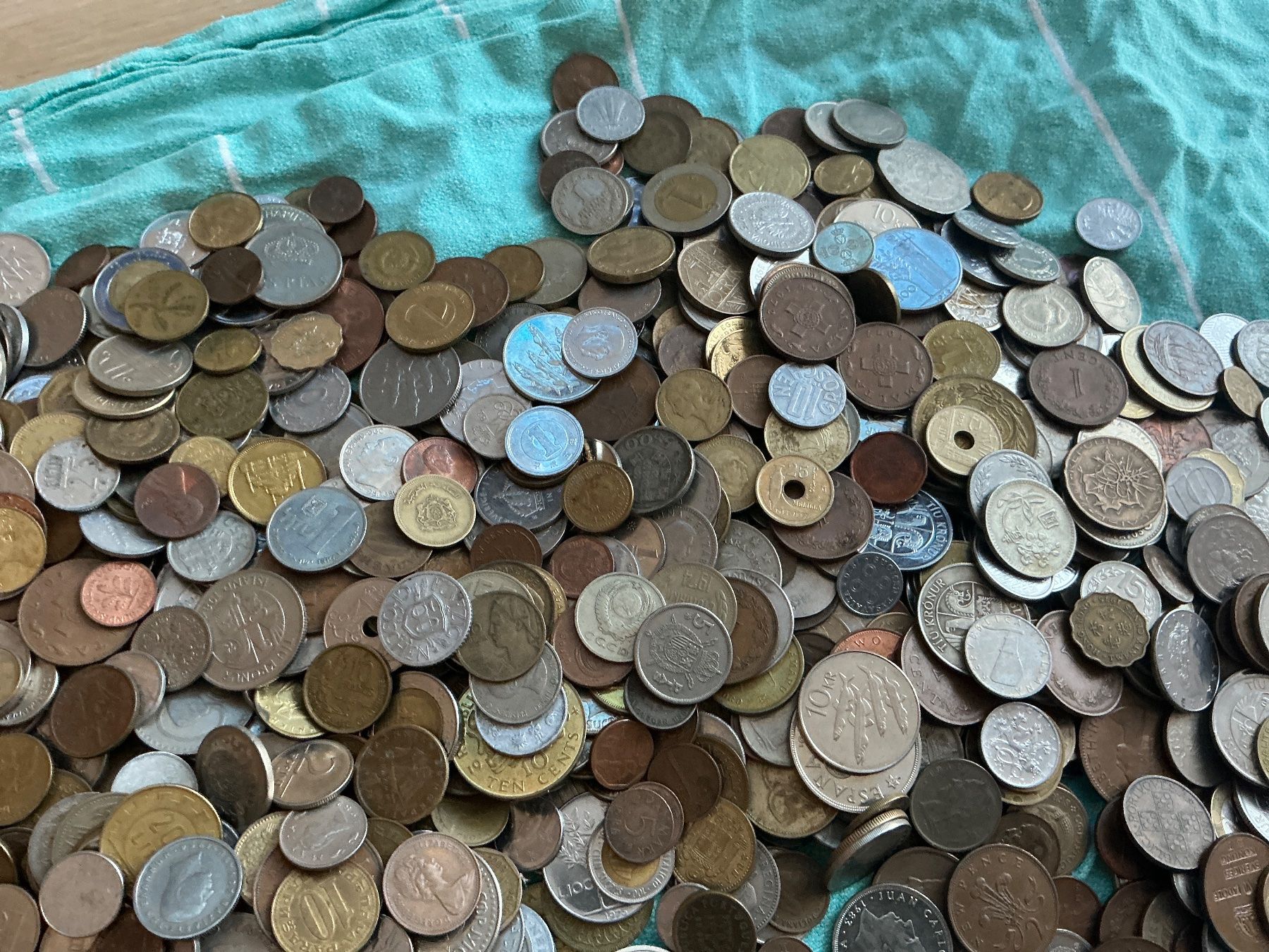 Tutti le monete: 9 Kg weltweit Lot C – Usato da Dietikon venduto da Numi2000 3