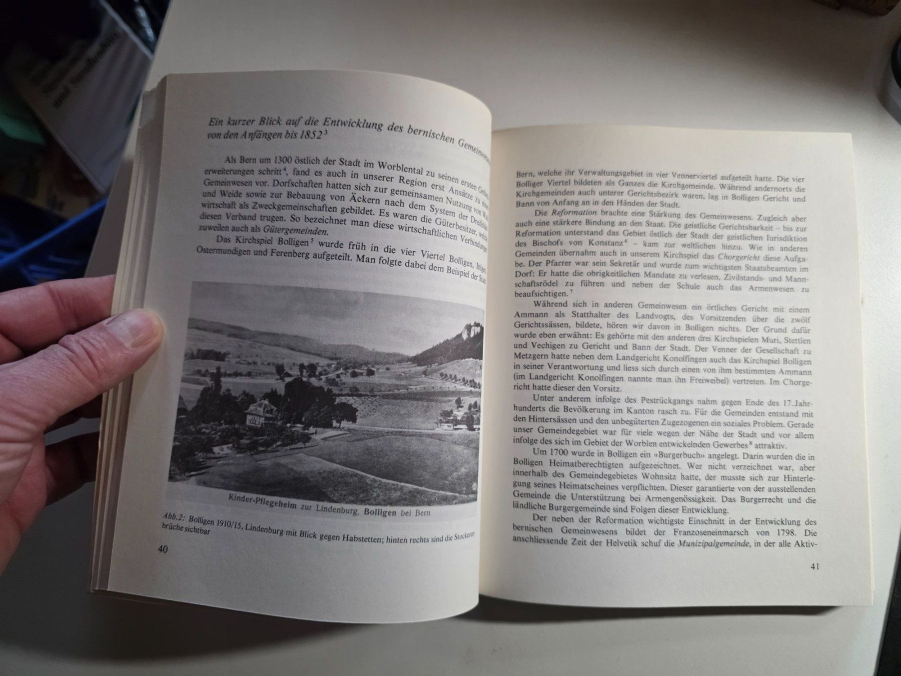 Libri: Einwohner Gemeinde Bolligen Erinnerungsschrift 1982 – Usato da Walterswil BE venduto da Lonitti 4