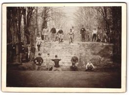 Fotografie K.u.K. Soldaten an der Tiefsp