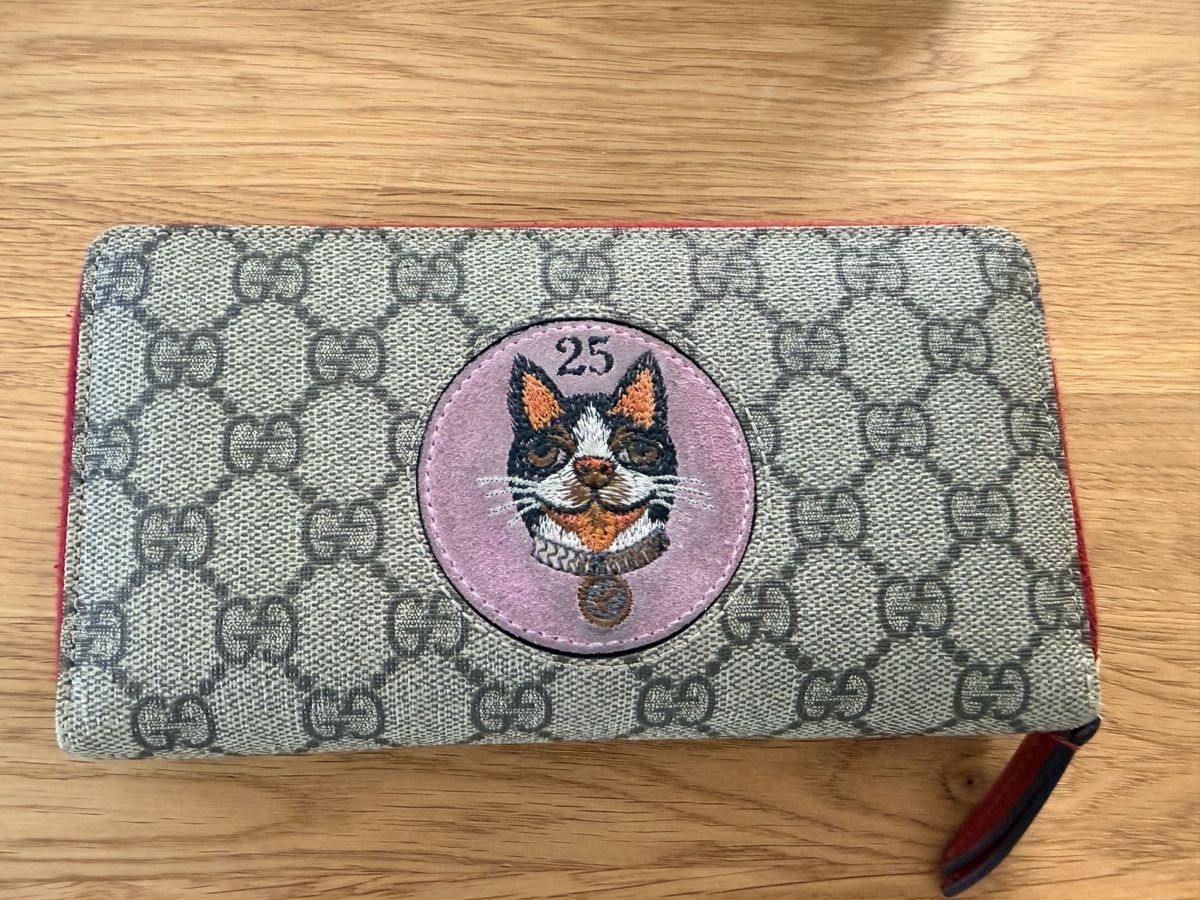 Gucci Portemonnaie: Gucci GG Supreme Bosco Patch Brieftasche – Gebraucht aus Luzern von lang30