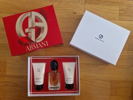 Neu Giorgio Armani Si Geschenkset: Parfüm, body lotion