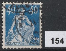 Helvetia mit Schwert, Nr. 161.1.10, schattierte Wertziffer