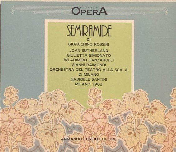 CD: Rossini - Semiramide (Sutherland) – Usato da Grüningen venduto da azulblanco