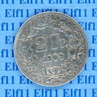 CHF___2.00 1909 s-ss 2 Franken