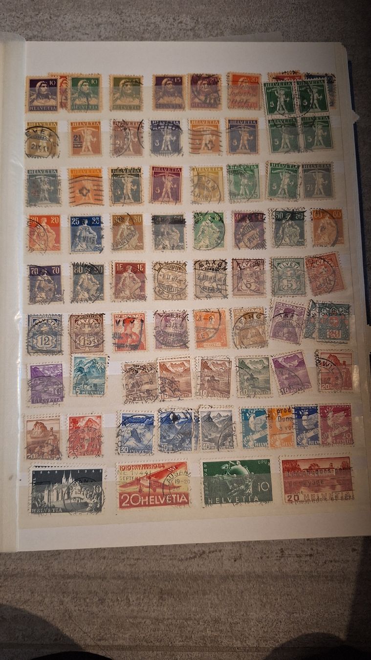 Tutti i francobolli: Collection timbres suisses – Usato da Montricher venduto da bil_fyq7 6