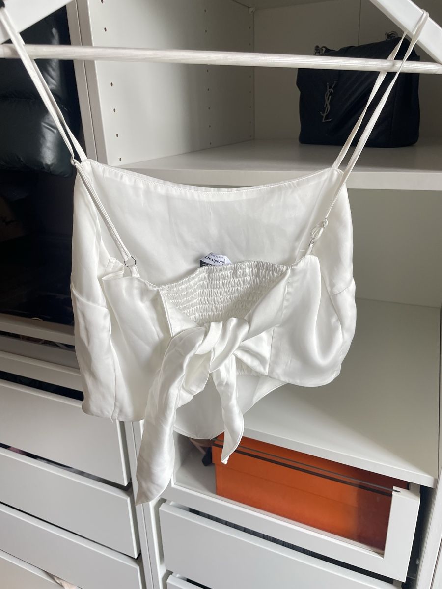 Stradivarius Top: Damen Top weiss, Stradivarius, Grösse S – Usato da Rebstein venduto da giu_hft9 2