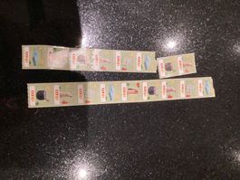 17 x Sammelmärkli Coop