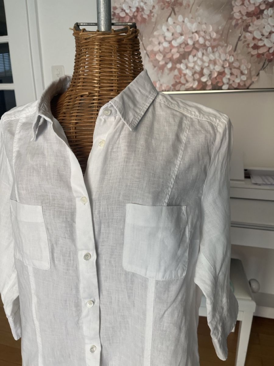 Max Mara Chemisiers: Leinenbluse, MaxMara Week-end, ca. 42 – D'occasion à Solothurn par Bobesch08 1